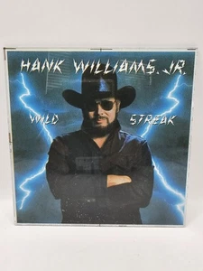 Espejo de vidrio de carnaval vintage años 80 Hank Willams Jr. raro 6X6 original - Imagen 1 de 2