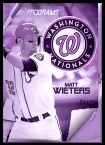 2016 TOPPS BUNT PURPLE Matt Wieters /25 Baltimore Orioles #546 - Picture 1 of 2