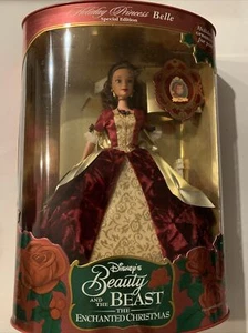 Vintage 1997 Holiday Princess Belle Barbie Doll Disney's Beauty and the Beast. - Picture 1 of 3