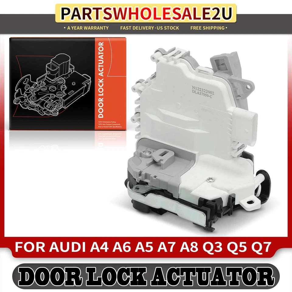 Actuador de cerradura de puerta delantera derecha o izquierda para Audi A4 2011-2015 A5 Quattro allroad Foto 1 de 4