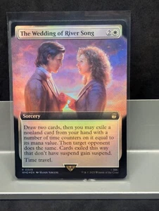 The Wedding of River Song Showcase FOIL X1  LP Doctor Who Commander MTG - Picture 1 of 1