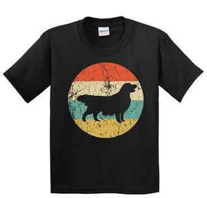 Golden Retriever Shirt - Retro Golden Retriever Kids T-Shirt - Youth Shirt - Picture 1 of 4
