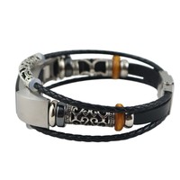 Leather Wristband Band Replacement Strap Bracelet For Fitbit Alta/Fitbit Alta HR