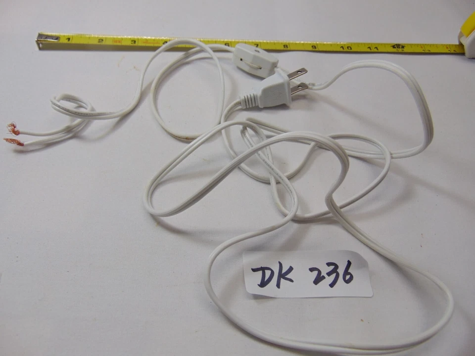 Fuente Wilton Fanci 2008 pieza de repuesto cable de alimentación eléctrica con interruptor Foto 1 de 4