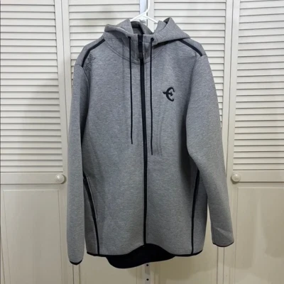 TYR Men's Swimmer Post- Swim Elite Team Full Zip Hoodie Polyester Rayon Blend XL - Image 1 of 4