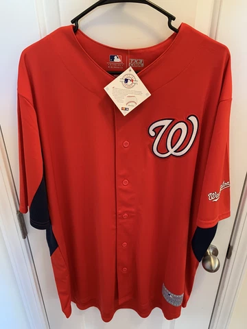 Max Scherzer Washington Nationals Jersey Adult XXL NWT Stitched Cover