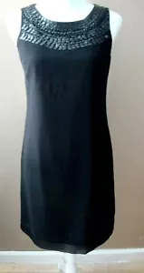 NEW Banana Republic ~ Women's ~ Black Sleeveless Evening Dress ~ Size 2 - Picture 1 of 6