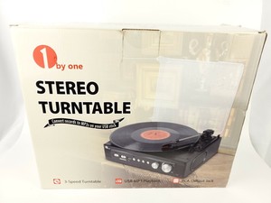 1byone portable turntable