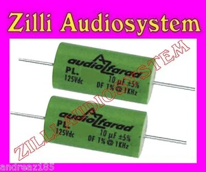 AZ AUDIOCOMP dieci condensatori serie BEST PL 3G3 POLIESTERE da 3,3 uF NEW - Foto 1 di 1