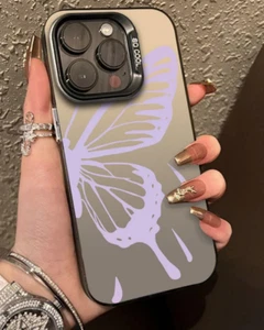 Butterfly Papillon Coque Cover Case For Iphone 16 Pro Max 15 14 13 12 11 Xr Xs - Photo 1 sur 6