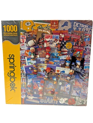 Springbok Jigsaw Puzzle 1000 Piece Football Fantasy NEW Sealed - Image 1 of 4