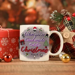 Goth Christmas Gift Mug. Goth Gifts For Girls, Gothic Christmas - Picture 1 of 1