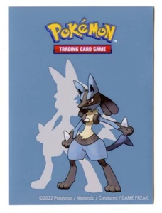 Lucario Individual Card Sleeve Ultra Pro Standard Deck Protector - Picture 1 of 2