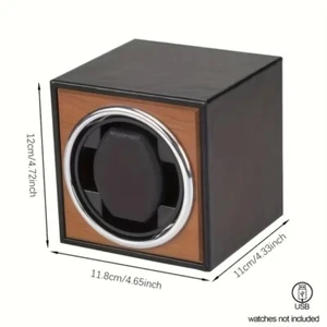 Caja enrolladora automática de reloj individual vitrina de almacenamiento - Imagen 1 de 5