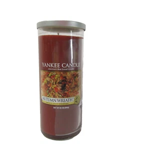 Yankee Candle Autumn Wreath Pure Natural Extract Single Wick 20oz Glass Jar - Picture 1 of 3