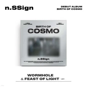 n.SSign Debut Album [BIRTH OF COSMO] WORMHOLE CD+100p P.Book+3p P.Card+F.Poster - Imagen 1 de 8