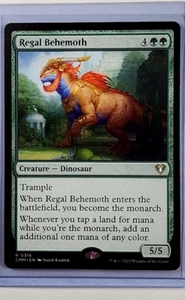 2023 MTG Magic the Gathering Commander Masters CMM #316 Regal Behemoth Rare WOTC - Bild 1 von 3
