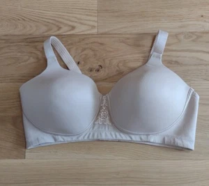 Sujetador Camiseta Vanity Fair 71380 38DD Beige Belleza Espalda Espalda Suave Alambre Sin Usar Usar Usar - Imagen 1 de 4