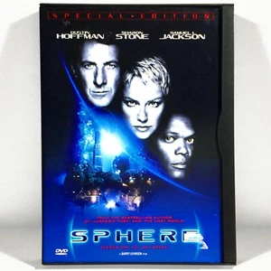 Sphere (DVD, 1998, Widescreen) Like New !  Sharon Stone   Dustin Hoffman - Picture 1 of 3