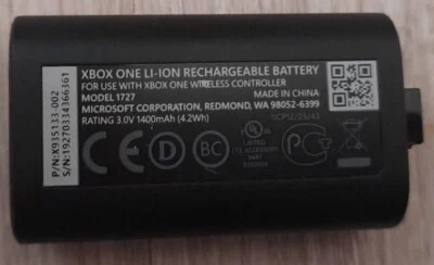 Nueva batería recargable de 1400 mAh OEM Microsoft para Xbox One Series X Series S Foto 1 de 4