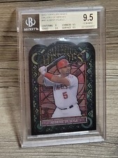 2013 Albert Pujols #GH-AP Topps Gallery Of Heroes BGS 9.5 Gem Mint Low Pop Rare