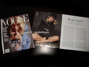 Taylor Swift 10-seitiger Artikel + zwei Hüllen VOGUE US September 2019 FALTEN - Bild 1 von 6