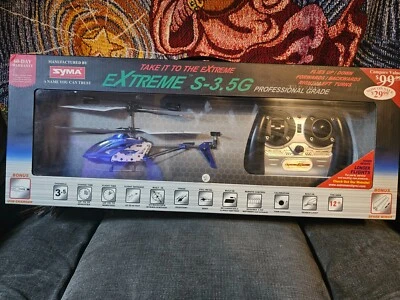Syma Extreme S-3.5G R/C Remote Control Helicopter BRAND NEW! - Image 1 of 4
