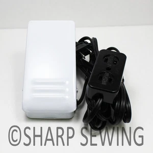 UNIVERSAL HOME SEWING MACHINE FOOT CONTROL PEDAL W/LIGHT & MOTOR BLOCK FC143 - Picture 1 of 1