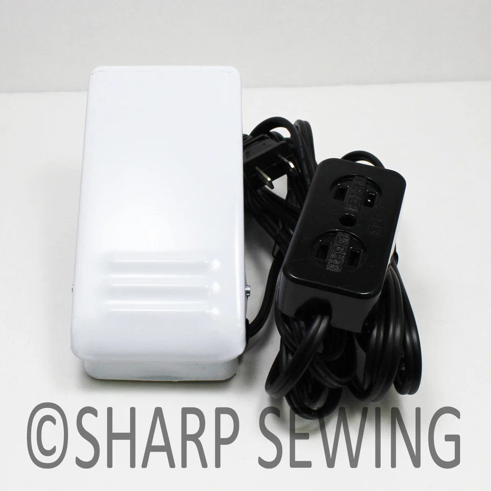 UNIVERSAL HOME SEWING MACHINE FOOT CONTROL PEDAL W/LIGHT & MOTOR BLOCK FC143 - Image 1 of 1
