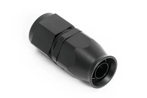 PTFE Alu Fitting Dash 4 / -4 AN / JIC 4 Anschluss gerade Schwarz eloxiert - Picture 1 of 8