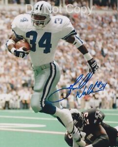 Herschel Walker Signed Autograph 8X10 Photo Dallas Cowboys