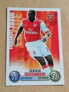 Match Attax 2007/2008 - Emmanuel Eboue - Arsenal - Picture 1 of 2
