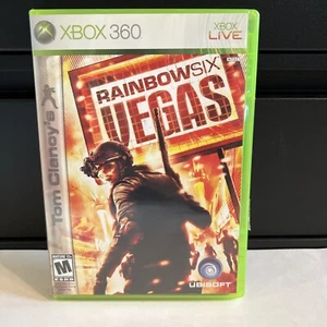 Tom Clancy's Rainbow Six: Vegas Microsoft Xbox 360, 2006 W/ Manual Tested Works - Picture 1 of 4
