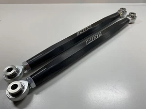 MDZ - Polaris RZR Pro R Rear Sway Bar Links Black Anodize - Picture 1 of 4