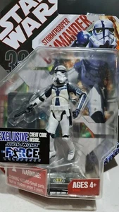 STAR WARS FORCE UNLEASHED STORMTROOPER COMMANDER 3.75" HASBRO Free Postage - Picture 1 of 7
