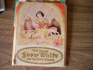Schneewittchen und die sieben Zwerge 1938 Whitman Vintage Kinderbuch - Bild 1 von 1