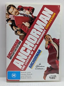 Anchorman Ron Burgundy Collection DVD Region 4 PAL PreOwned Will Ferrell - Picture 1 of 8