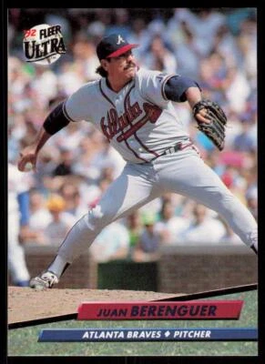 1992 Ultra 455 Juan Berenguer Atlanta Braves - Image 1 of 2