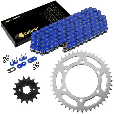 O-Ring Drive Chain & Sprockets Kit fits Kawasaki KL250 KLR250 1984 1985-2005 - Image 1 of 4