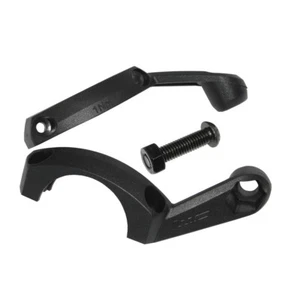 Busch & Müller 470BHPB Lenkerhalter Unterschale b&m schwarz mit Muttern, schwarz - Bild 1 von 1