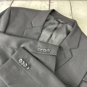 Tuta uomo Banana Republic cappotto sportivo due bottoni giacca lana 40R Br nero - Foto 1 di 15
