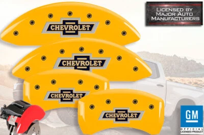 Cubiertas de pinza de disco de freno delanteras + traseras MGP "Chevrolet" Equinox EV 2024-2025 Foto 1 de 4