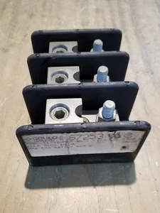 Gould Shawmut 67253 3-Pole 310A 600V Power Distribution Block 18JS-1014-F4 - Picture 1 of 1