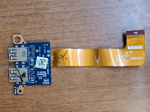 ORIGINAL ACER TRAVELMATE TMP645-S P645 SERIES LAPTOP USB BOARD W/ CABLE LS-B733P - Picture 1 of 2