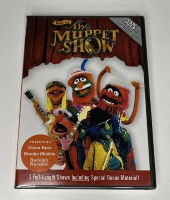 Best of The Muppet Show (DVD) 25th Anniversary, Diana Ross, Brand New & SEALED - Image 1 of 3
