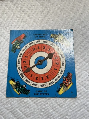 Vintage Game of States Parts-Spinner-1954-No. 4920 - Image 1 of 3