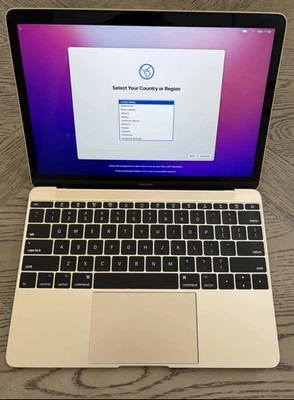 MacBook 12 A1534 2016 Rose Gold - 8GB 256GB Ótimo Estado Intel Core m3 - Imagem 1 de 4