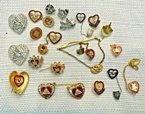 Vintage 22 Pieces Moose Lapel Pins, Women Of The Moose Brooch/Pin, PAP Loyal  ++ - Bild 1 von 16