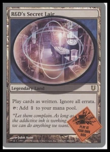 MTG Unhinged #135 R&D's Secret Lair Lightly played tcg - Picture 1 of 2