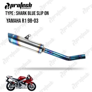For Exhaust Slip On Yamaha YZF R1 1998-2003 Motorcycle Header Pipe Muffler - Picture 1 of 1